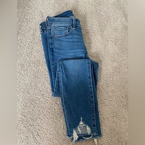 A&F Midrise Skinny Jeans